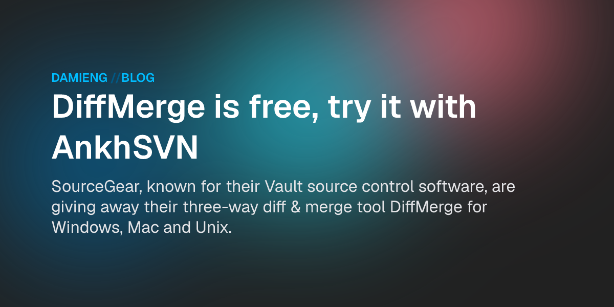 DiffMerge is free, try it with AnkhSVN - DamienG